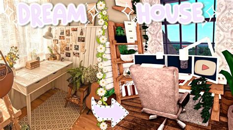 Decorating my DREAM YOUTUBE STUDIO in Bloxburg 🌼 Dream House Build 🌼 ...