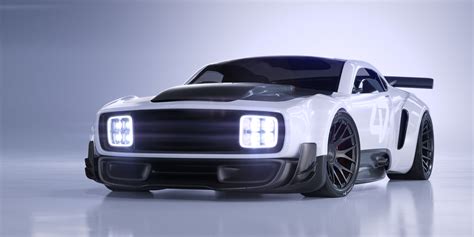 Automotive Renderings - Muscle Car Concept — WillGibbons.com