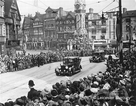 The King in Leicester - A History of Royal Visits - Story of Leicester