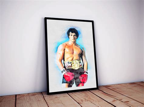 Rocky Balboa Posters Rocky Balboa art print poster canvas art | Etsy