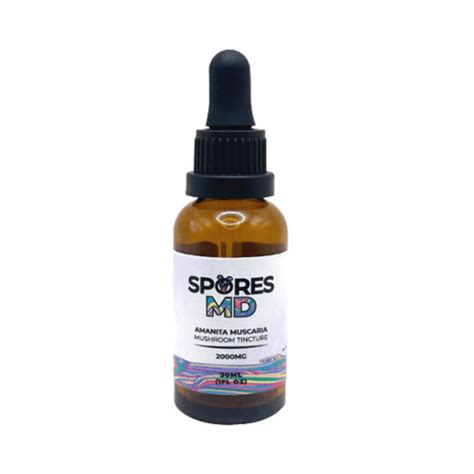 Spores Amanita Muscaria Tincture 2G - Order Now | D8 Gas