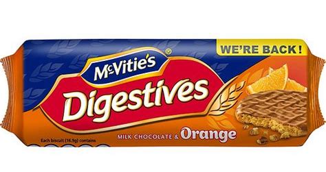 McVitie's Chocolate & Orange Digestive | Chocolate packaging design ...