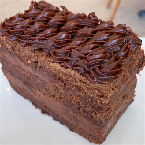 Chocolate Fudge Cake Slice - Order Online - Local Delivery Houston – Rustika Cafe and Bakery