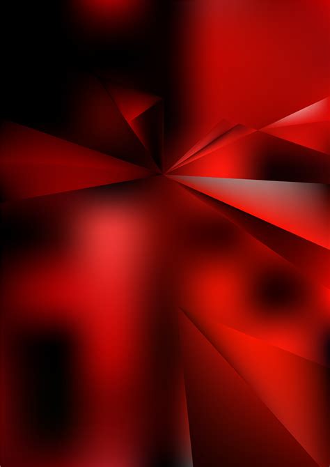 Free Abstract Shiny Red and Black Background Graphic