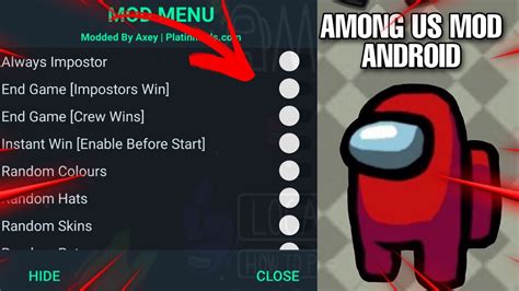 HOW TO DOWNLOAD AMONG US MODS on ANDROID (Mod Menu) - YouTube