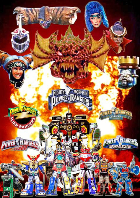 Power Rangers - Villains and Zords by SilverBuller on DeviantArt