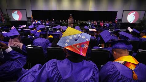 The Columbus North International High School graduation ceremony