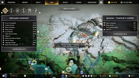 God Of War Guide: How To Find All Valkyrie Locations