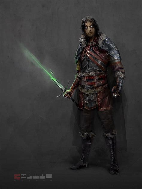 ArtStation - Talion, Emilio Grasso | Shadow of mordor, Dungeons and ...