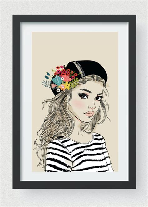 Get Wall Art Sketch Me Pretty at ₹ 999 | LBB Shop