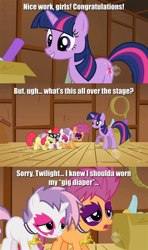 Gig diaper | My Little Pony: Friendship is Magic | Know Your Meme