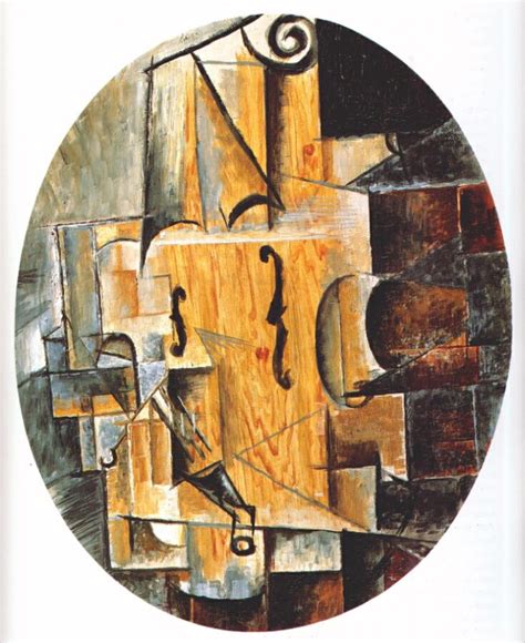 Violin, 1912, 46×55 cm by Pablo Picasso: History, Analysis & Facts | Arthive