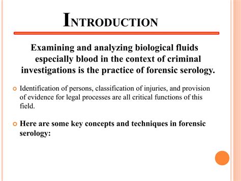 2-Forensic Serology Concepts & Techniques.pptx