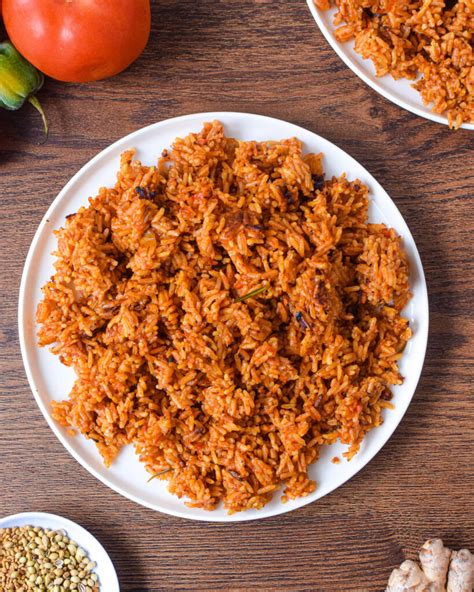 Simple Vegetarian Jollof Rice - The Canadian African