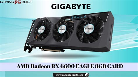 💥Gigabyte Radeon RX 6600 EAGLE 8GB GRAPHIC CARD💥 : r/GamingPCBuiltIndia