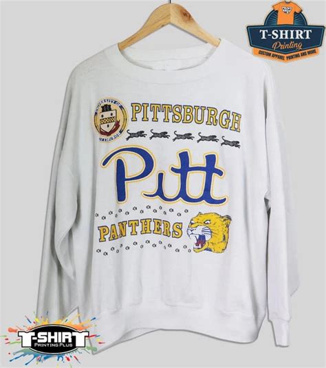 Vintage University of Pitt Panthers Logo Sweatshirt - Etsy