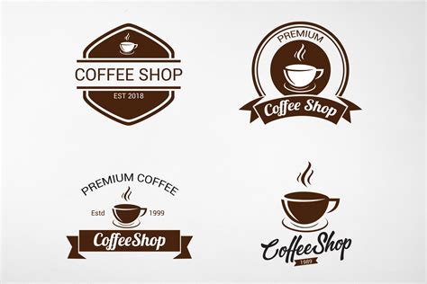 Vintage Coffee Logo and Badges ~ Logo Templates ~ Creative Market