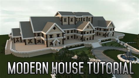 Minecraft Insane Modern House Tutorial Part 2 Xbox/PC 2015 - YouTube