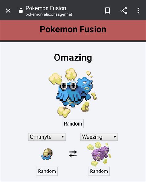 This Pokemon fusion is Omazing! : pokemon