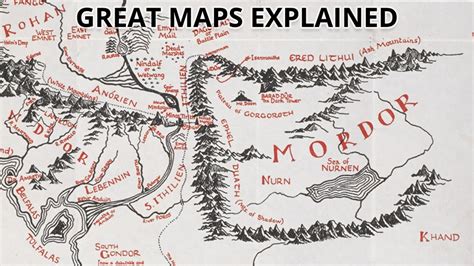 Tolkien's Incredible Map of Middle-Earth | Great Maps Explained - YouTube