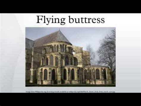 Flying buttress - YouTube