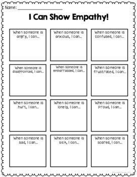 Empathy Activities For Social Skills Lessons in 2020 (With images) | Social skills lessons ...