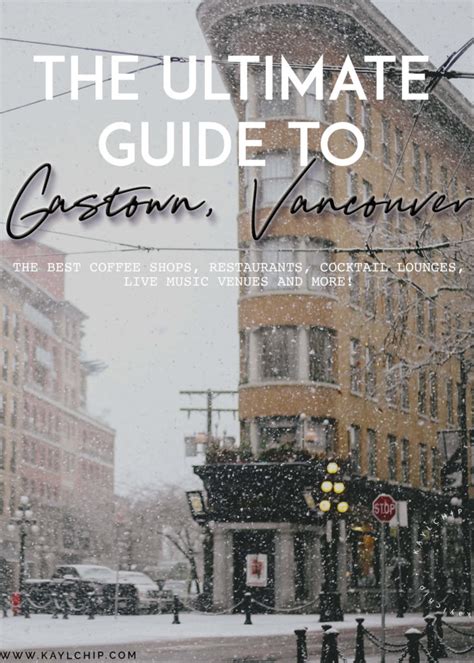 Best Gastown Restaurants - Vancouver, BC - A Local's Guide - Kaylchip