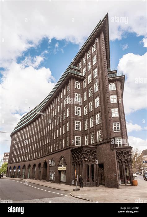 Chile house, Chilehaus, Kontorhaus quarter, Hamburg, Germany Stock Photo - Alamy