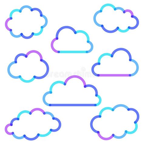 Clouds background stock vector. Illustration of data - 39300318