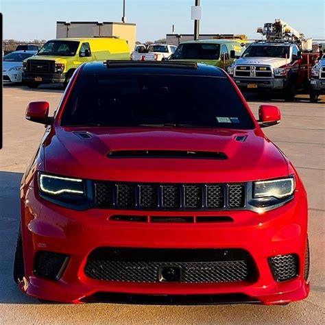 FRONT SPLITTER JEEP GC SRT8 2017- 20 / TRACKHAWK | DS Design Car