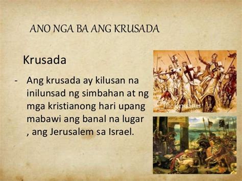 Mga krusada (unang pangkat)