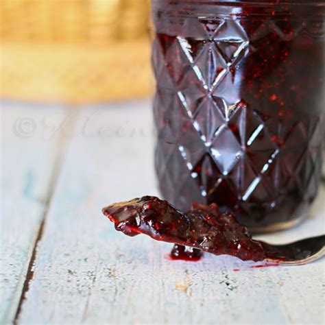 Huckleberry Jam {Ready in 10 Minutes} - Yummi Haus