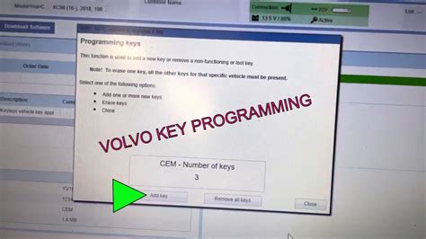 🚗🔑 Mastering Volvo Key Programming: Dealer Software & Original Keys ...