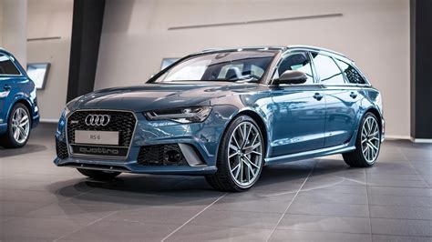 Polar Blue Metallic RS6 Avant by Audi Exclusive Looks Cool - autoevolution