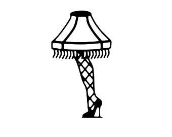 Leg Lamp Silhouette at GetDrawings | Free download