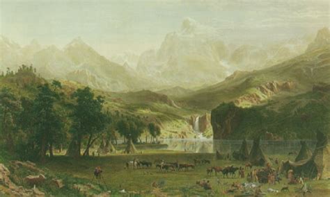 The Rocky Mountains by Albert Bierstadt on artnet