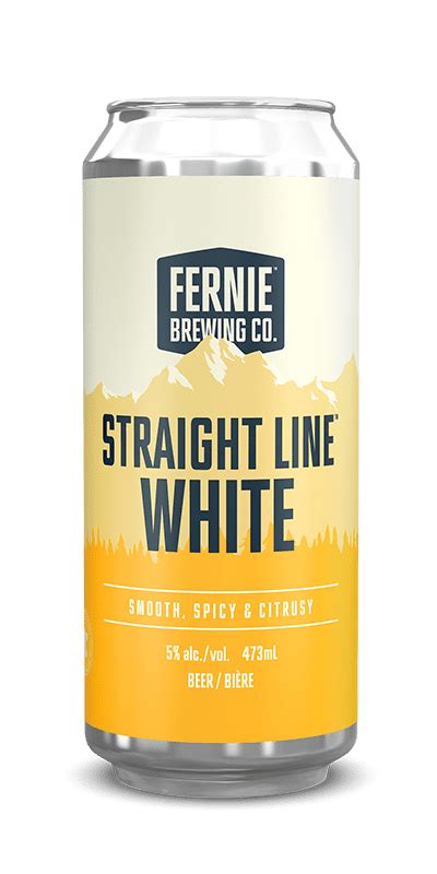 Straight Line™ White - Fernie Brewing Company