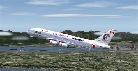 Air Canada Airbus A380 for FS2004