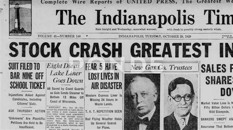 THIS DAY IN HISTORY – Stock market crashes on Black Tuesday – 1929 ...