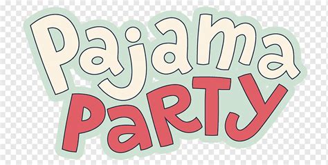 Sleepover Pajamas Party Christmas, pajamapartyhd, game, text, logo png ...