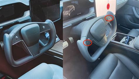 New Tesla Model S Plaid photos reveal small update to the yoke steering wheel