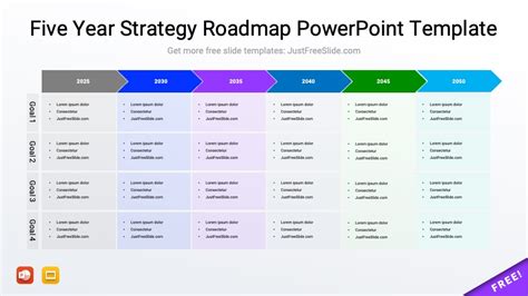 Strategic Roadmap Powerpoint Template - prntbl.concejomunicipaldechinu ...