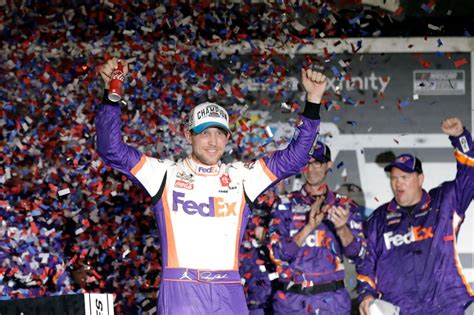 PHOTOS: Denny Hamlin celebrates Daytona 500 win | WFLA