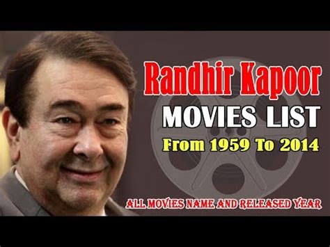 Randhir Kapoor Movies List 1959-2014 ( Bollywood News ) - YouTube