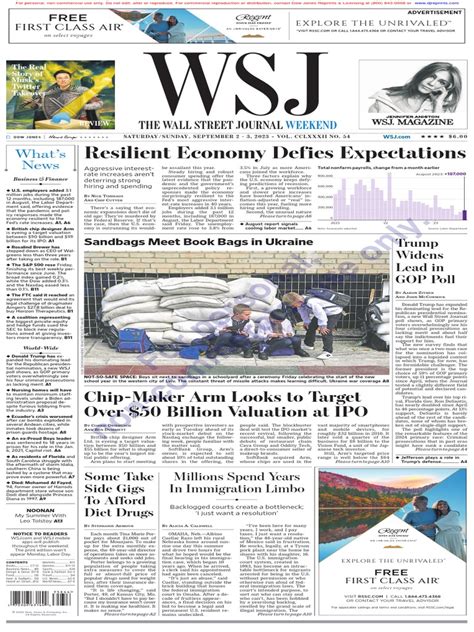 Wallstreetjournal 20230902 TheWallStreetJournal | PDF | The Wall Street ...