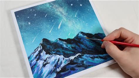Acrylic Paintings Of Mountains
