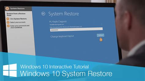 Windows 10 System Restore | CustomGuide