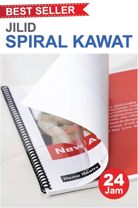 Binding / Jilid » Jilid Spiral Kawat • www.revoprintshop.com