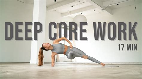 17 min Deep Core Workout - No equipment Required - YouTube