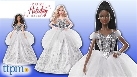 INTRODUCING THE 2021 HOLIDAY BARBIE DOLLS from Mattel! - YouTube